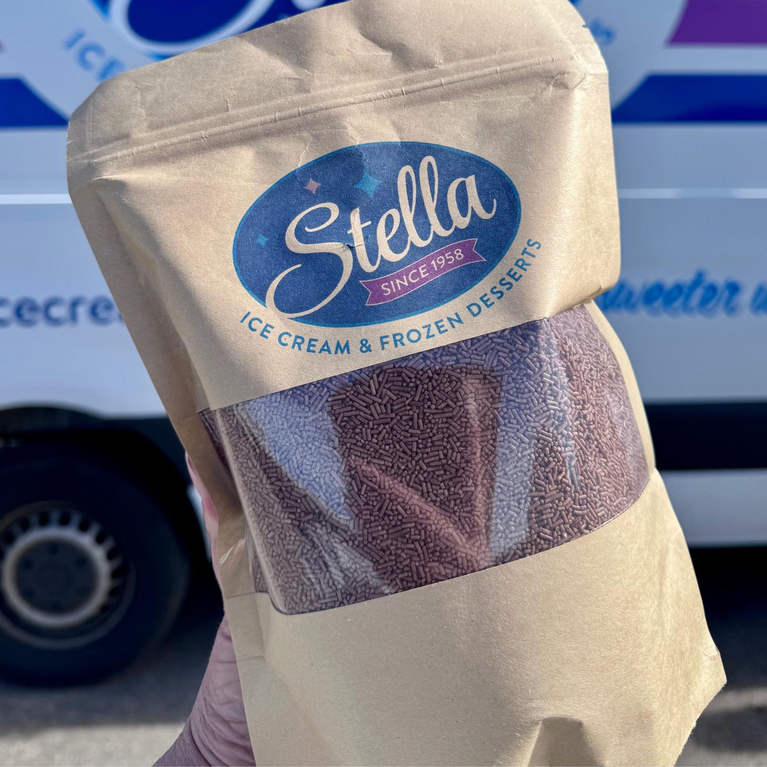 1kg Chocolate Sprinkles Stella Ice Cream